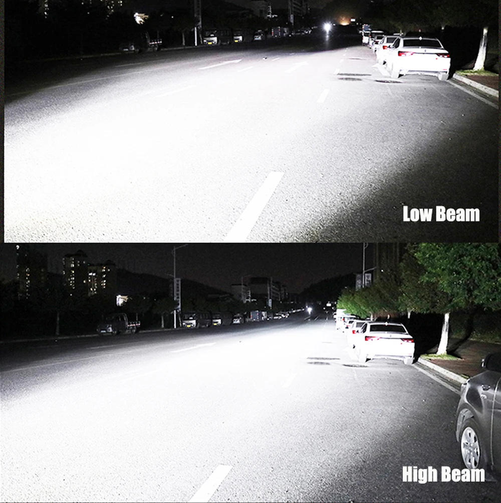 2개입 자동차 라이트 H11 팬리스 LED H14 H8 9005 HB3 HB4 9006 9012 D2H H4 30000LM 120W XHP70.2 칩 5500K 6000K 자동차 안개등 전구