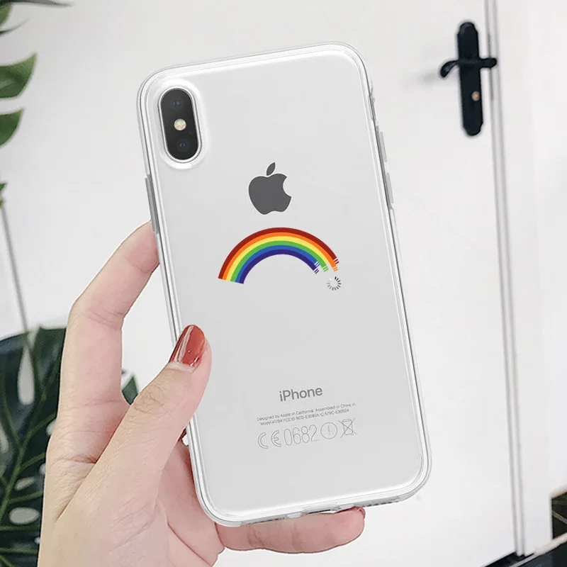 Дорожная карта противоударные Нескользящие простые чехлы для iPhone XR XS Max X 6 6s 7 8 Plus