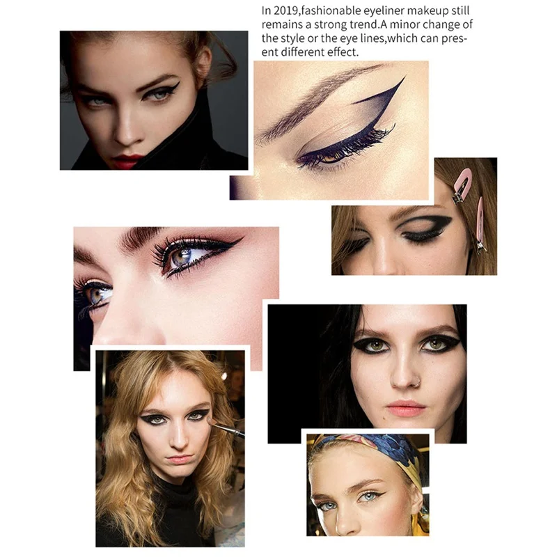 Быстросохнущая черная жидкая Водостойкая Подводка для глаз Liquid Make Up Eye Liner