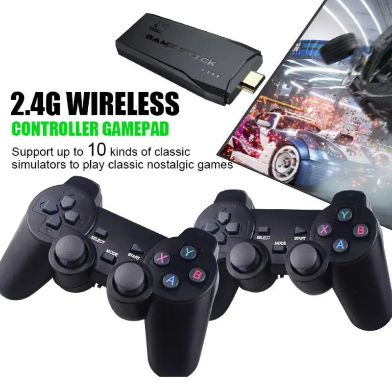 Игровая консоль Y3 Lite 10000 игр 4K беспроводной контроллер для эмулятора PS1/SNES/SEGA 9