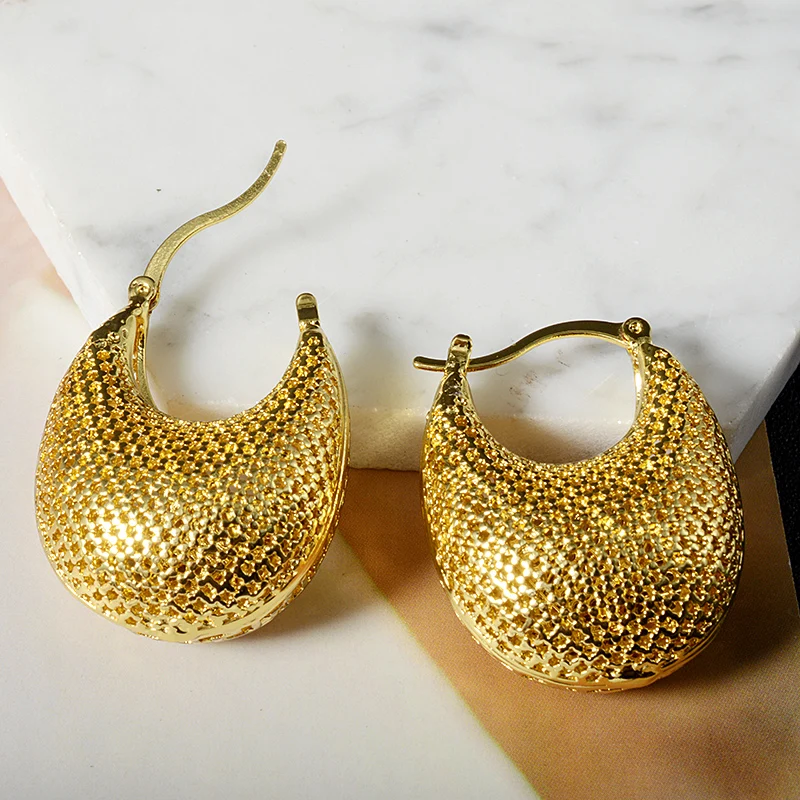 Sunny Jewelry Fashion Jewelry Sets For Women Earrings Pendant Hollow 2021 Hoop Earrings Jewelry Sets For Wedding Party Gifts