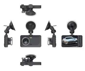 

3 Channel Driving recorder On-board Traffic Recorder HD Camera HD Video Recording 170 Degree