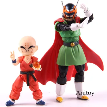 

Dragon Ball Figure SHF Anime Son Gohan Krillin Great Saiyaman Kuririn Gohan PVC Action Figure Dragon Ball Doll Collection Model