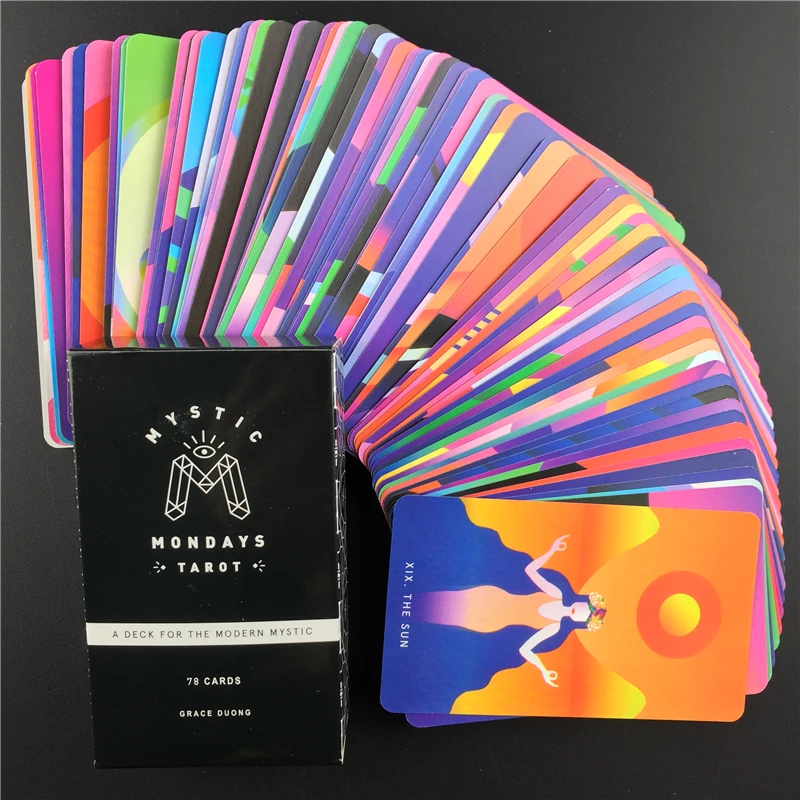 Набор карт Tarot настольная игра набор и руководство для Мистик-мондэй Таро