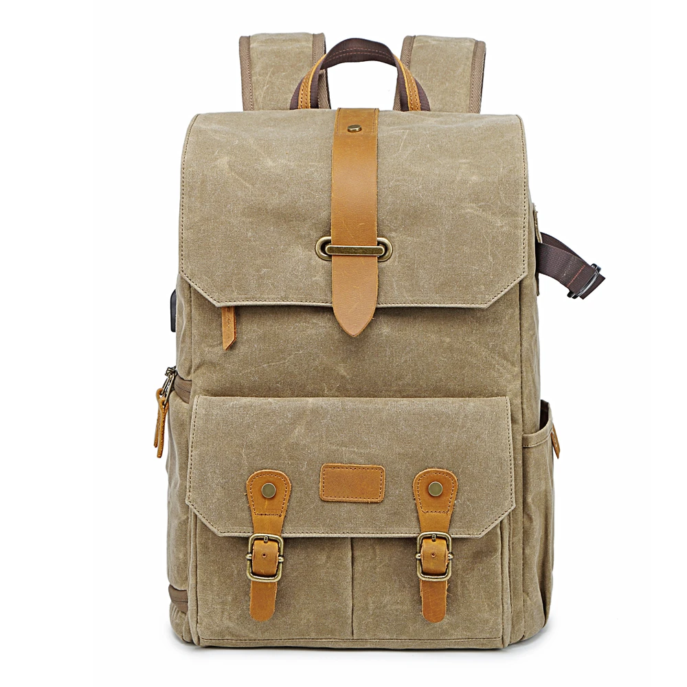 

New Arrival Waterproof Camera Photo Bag Large Capacity Outdoor Travel Shoulder Backpack for Camera/Lens/Tripod/15.6'' Laptop