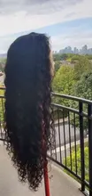 Pelucas frontales brasileñas de onda profunda, pelucas de cabello humano rizado con encaje Frontal, parte en T húmeda y ondulada, transparente