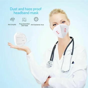 

20PSC/50PCS Disposable KN95 Mask 95% Filtration Soft Breathable Face Masks Non-woven Fabric Protective Masks for Dust Pollution