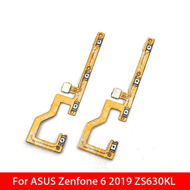 

10Pcs/Lot, Power On Off Volume Side Button Key Flex Cable For ASUS ZenFone 6 2019 ZS630KL Replacement Parts