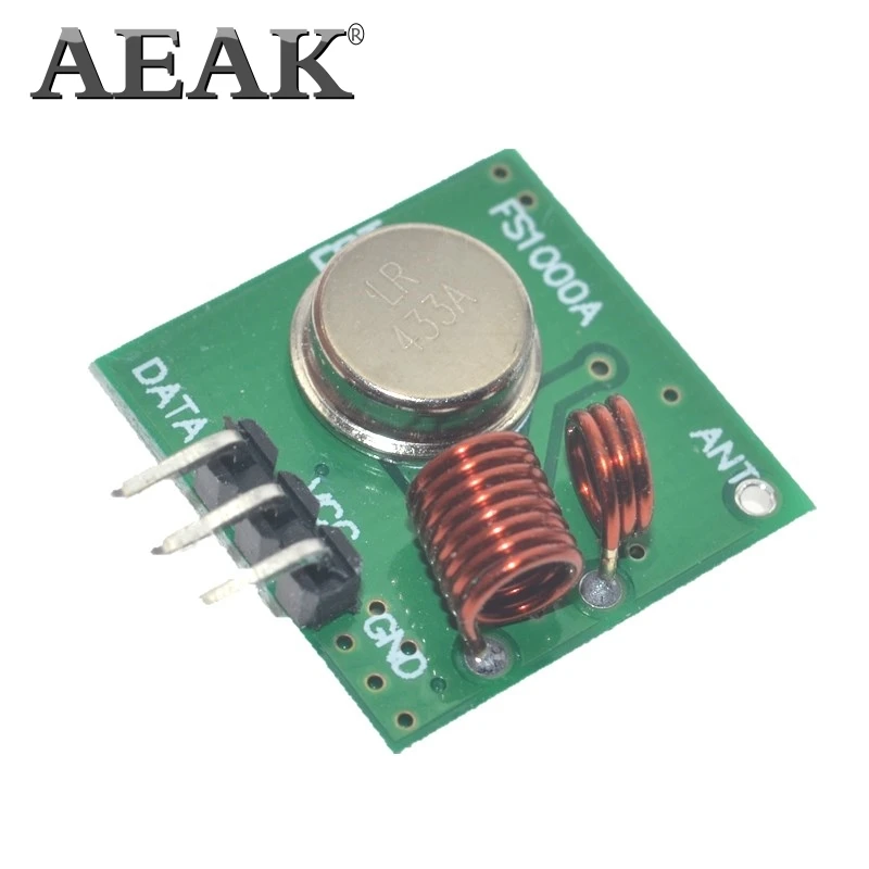 AEAK 1 лот = 5 пар (10 шт.) 433 МГц стандартный модуль связи комплект ARM/MCU WL diy