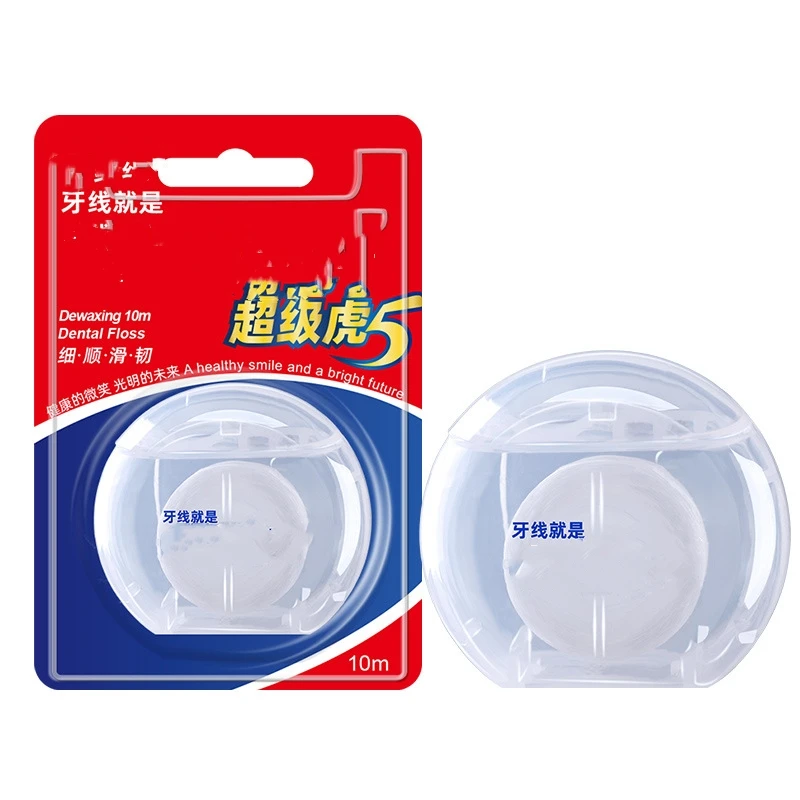 10 м зубная нить из полиэфирной проволоки палочки для гигиены полости рта