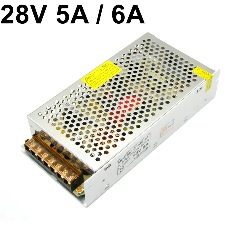 28V5A6ASwitchingPowerSupplySourceTransformer140W170WACDC