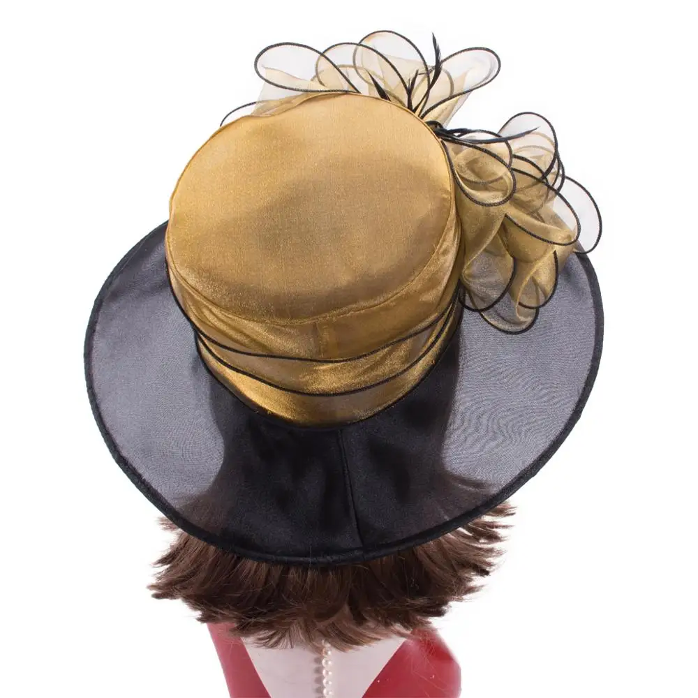 Women Dressy Hats Wide Brim Sun Hats 