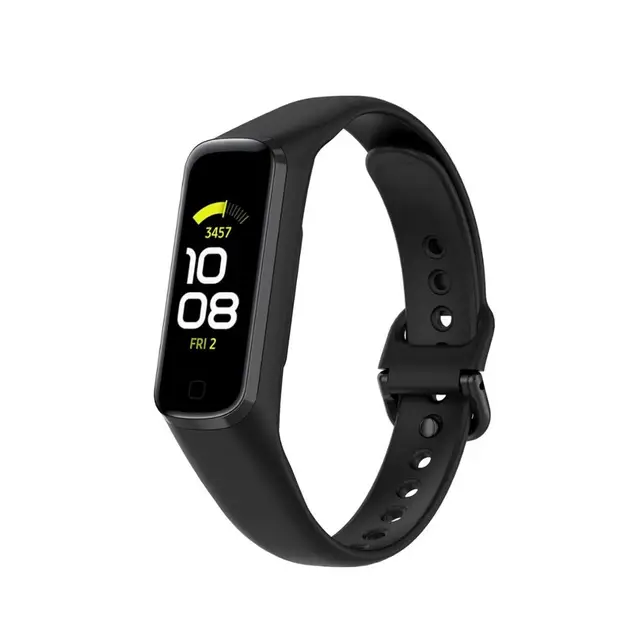 Silicone Sport Band Strap For Samsung Galaxy Fit 2 SM-R220 Watch Bracelet Replacement Watchband Correa For Samsung Galaxy Fit2 Black