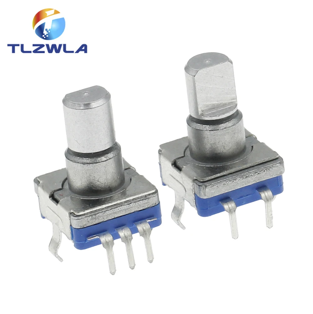 5Pcs Rotary Encoder Push Button Switch Keyswitch Electronic Components 12mm H$ 