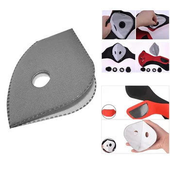 

2020 Hot Selling Cycling anti-smog mask liner Removable mask lining Activated carbon mask accessory filter Gasket