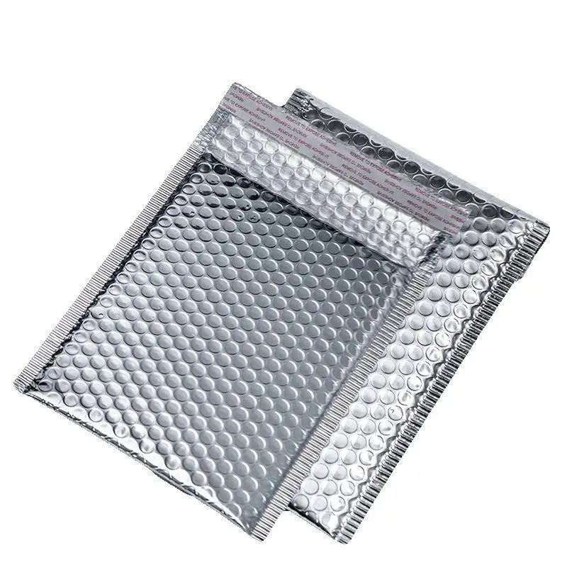100pcs-silver-aluminum-foil-bubble-envelope-waterproof-shipping-packaging-bag-business-supplies-bubble-mailer-shockproof-mailbag