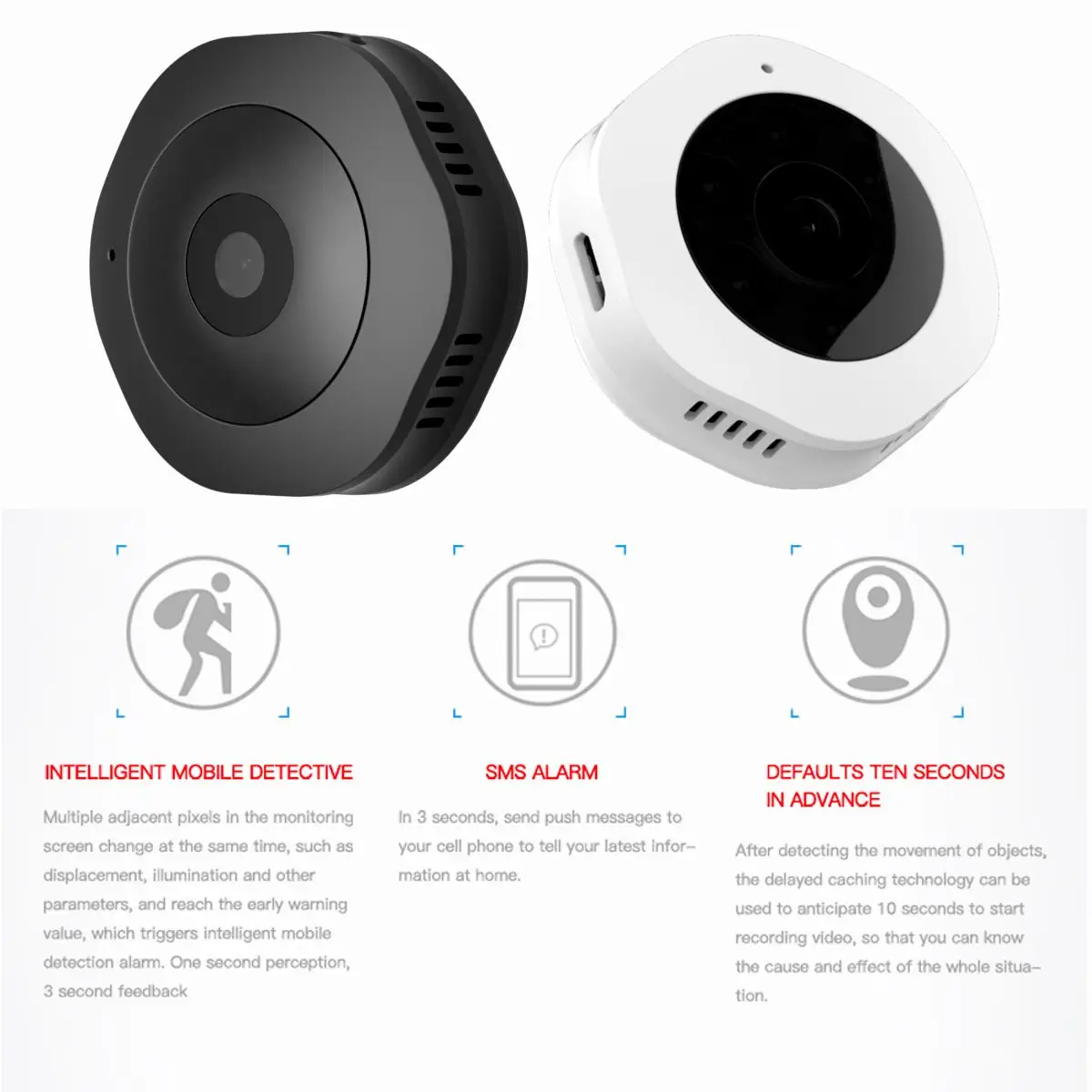 Volemer H6 DV/Wifi микро камера ночная версия мини Экшн-камера с датчиком движения видеокамера диктофон маленькая камера