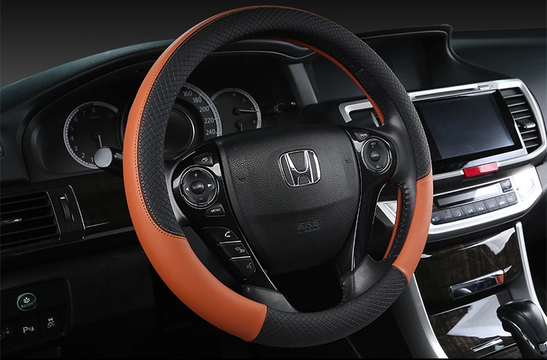 Рулевое колесо крышка только для Honda Accord семь поколений 8 восемь поколений 9,5 девять поколение Civic с защитным козырьком Для женщин Le