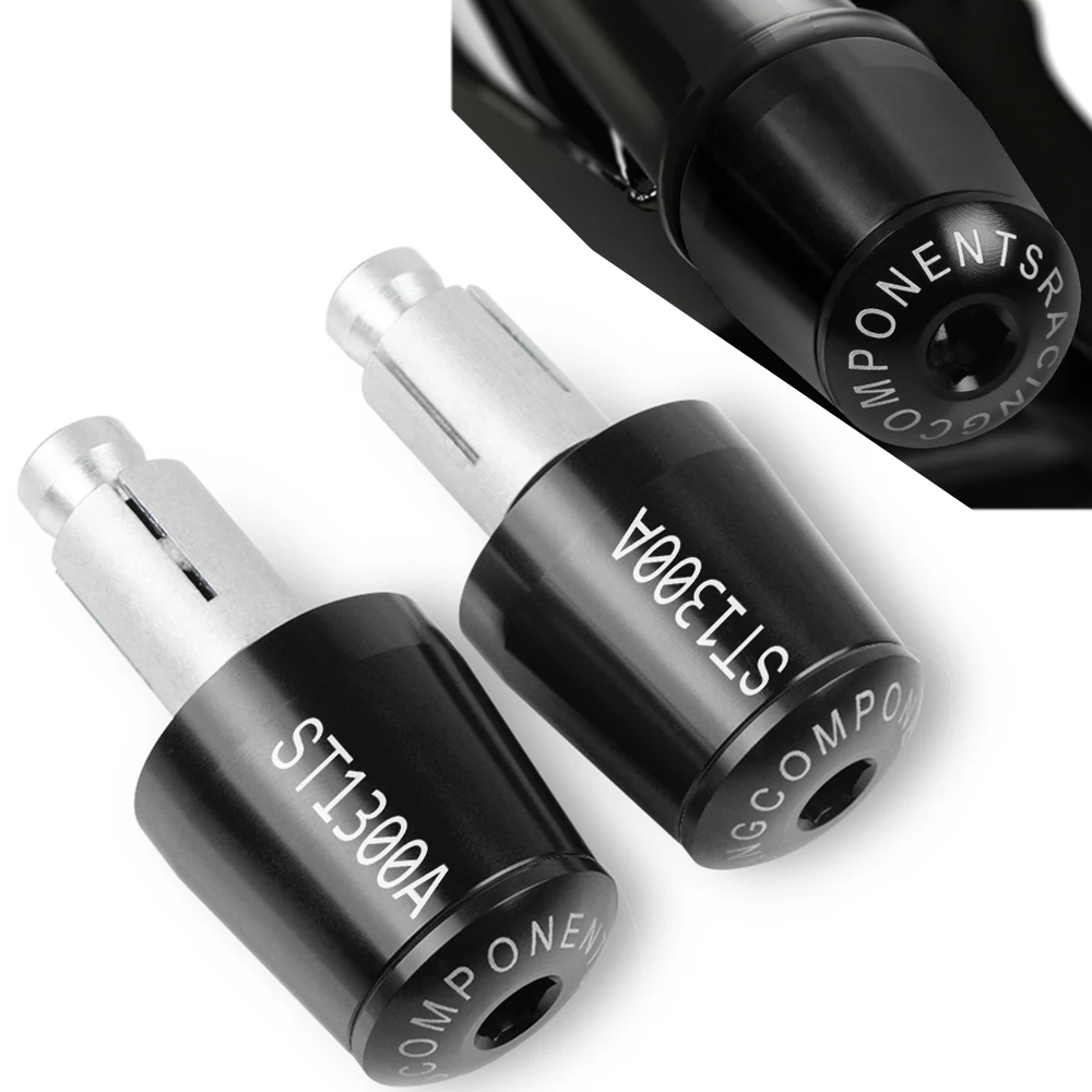

For Honda ST1300 ST1300A ST 1300 1300A 2003-2007 2004 2005 2006 7/8" 22mm Motorcycle CNC Aluminum Handlebar Grips Ends