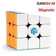 Высококачественный магнитный кубик GAN 354 м 3х3х3, 3x3 GAN 354 м GAN354M, скоростная головоломка, рождественский подарок, идеи, детские игрушки
