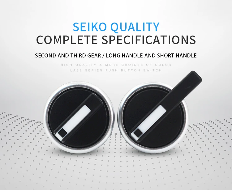 Description Picture 3 of itemSelect button 22mm Self-locking/Self-reset Knob Switch LA38-11X2 20X3 2/3 Positions Rotary Switches 4 screws Power Knob Switch