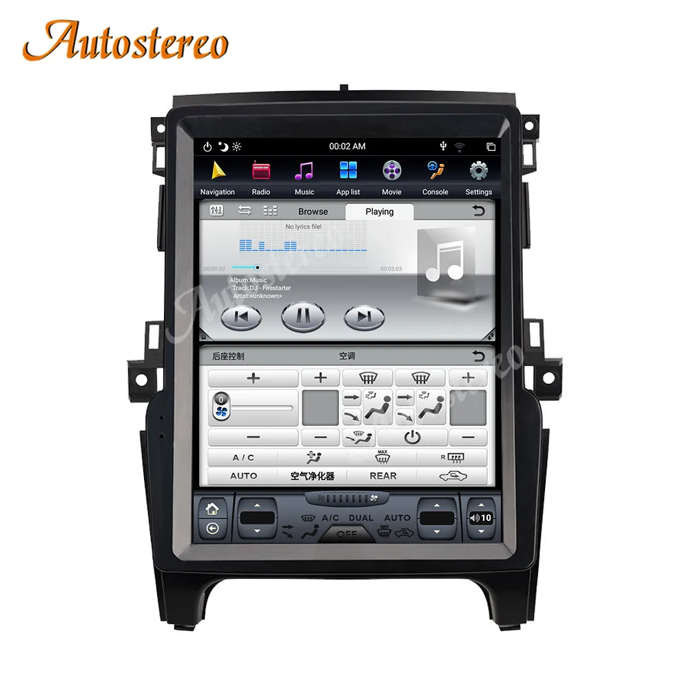 Android13 Carplay For Ford Ranger Pickup 2015-2024 Vertical Screen Tesla Radio C