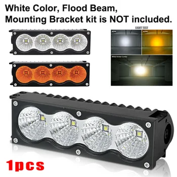 

7.5Inch 10-30V LED Work Light Bar Flood Beam Driving Floodlight Modular Assembly For Car Truck Trailer SUV ATV Off-road