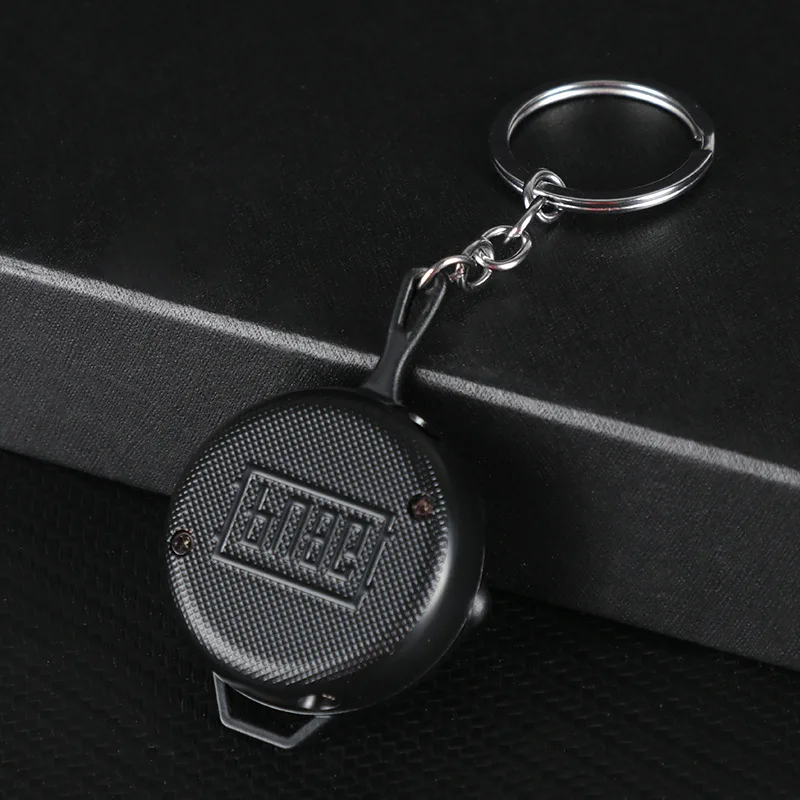 Creative PUBG Pan Metal Lighter Gas Lighter Cigar Cigarette Lighters Smoking Accessories Gadgets For Men
