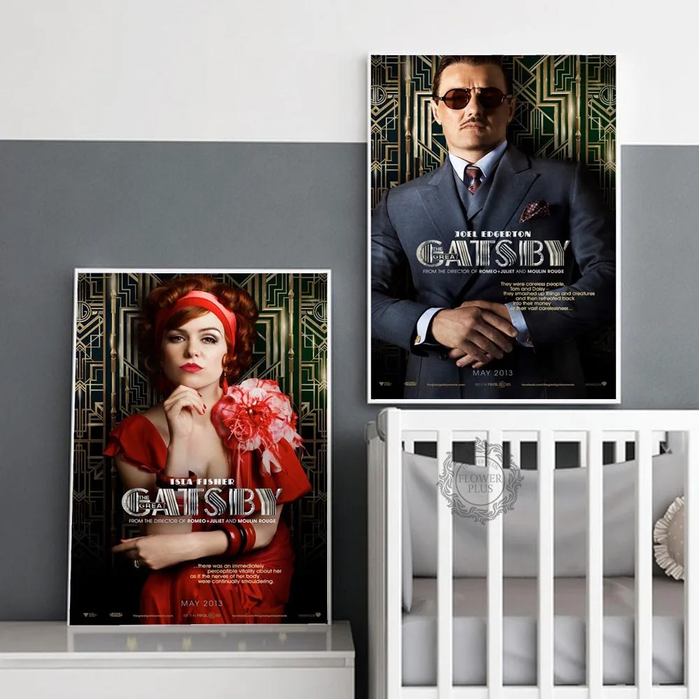 Leonardo DiCaprio the Great Gatsby Painting Canvas Wall Art Pictures Unframe Home Decor 1 Pieces HD Printed Poster (3)