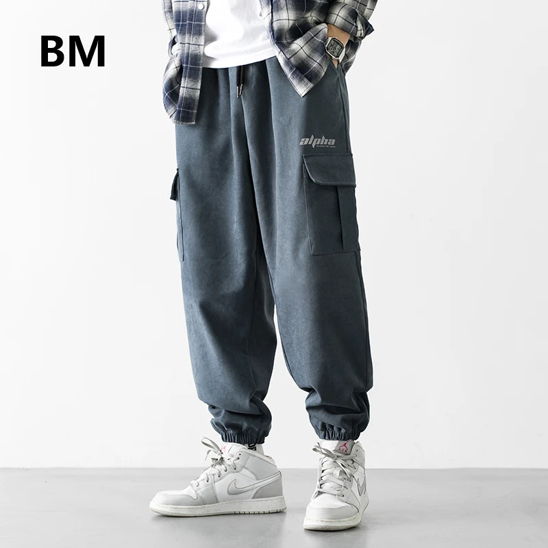 2020 hombres ropa Streetwear Joggers de Hip Hop Kpop ropa coreano de moda Pantalones de Harajuku deporte Harem Hombre|Pantalones informales| - AliExpress