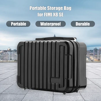 

Delicate Waterproof Storage Box High-quality ABS Hardshell Case Travel Suitcase Camera Drones Accessories for Xiaomi FIMI X8 SE