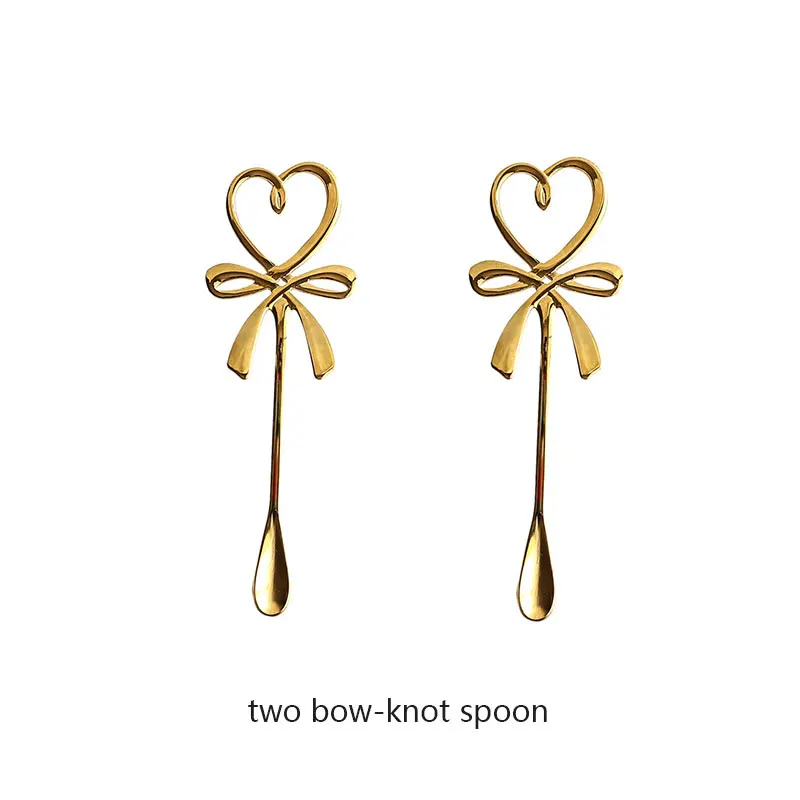 2 bow-knot spoon