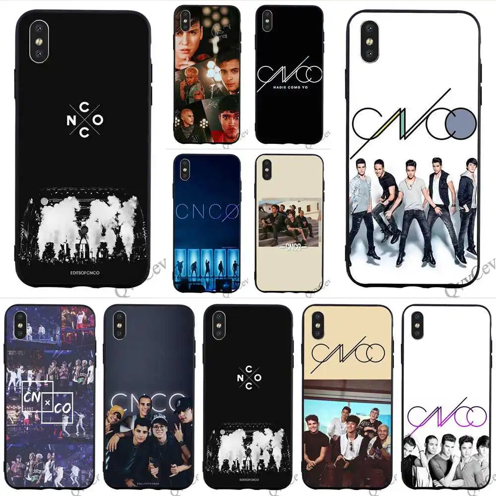 

Print CNCO Christopher Velez Phone Cover for iPhone 5 Case XR X 7 8 Plus 6 6S 5S SE Xs Max Soft