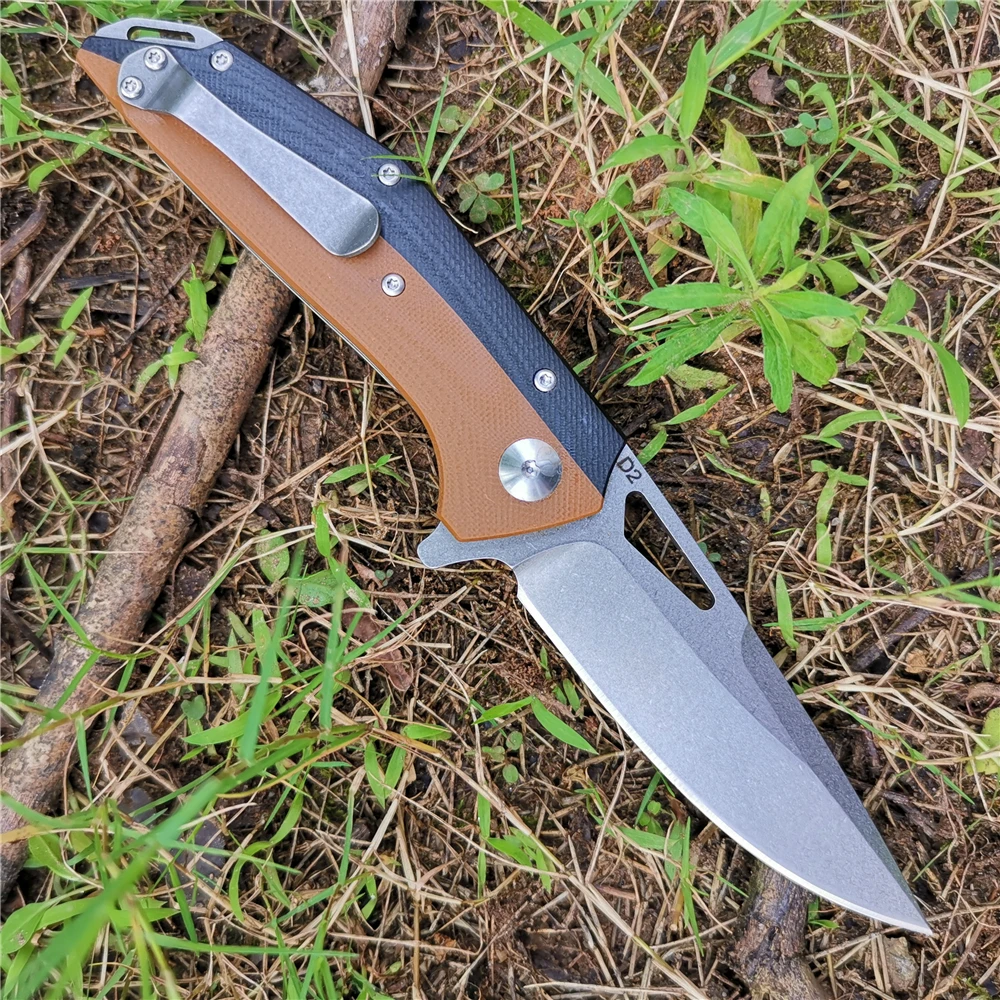 G10 D2 многофункциональный нож EDC Mini Express Box Инструмент Мини ножи хорошо подходят для