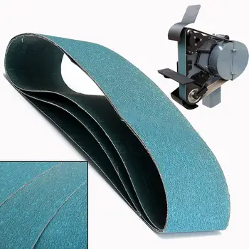 

3Pcs 4" x 36" 120# Grit Metal Polishing Grinding Zirconia Sanding Belts 100x915mm