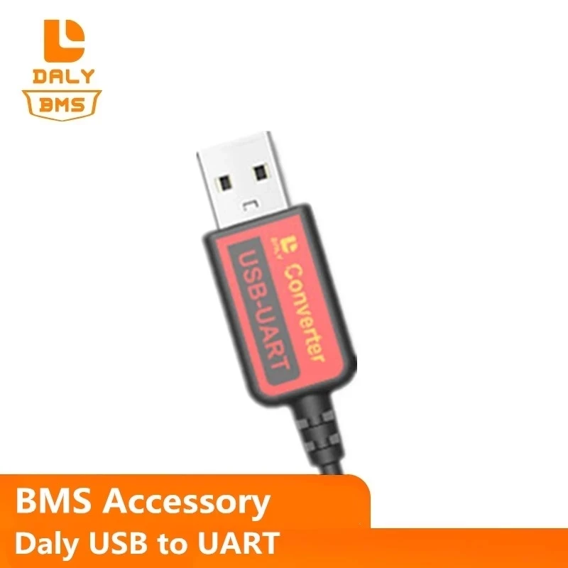 DALY BMS ׼ LiFePO4 Ƭ ̿ NCM LTO ͸ 4S  32S Daly Ʈ BMS UART ̺  pc USB- UART  