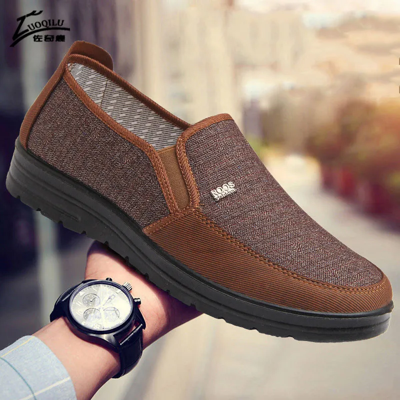 Zapatos informales de lona para hombre, alpargatas cómodas y mocasines planos de talla grande 39-48, 2020 - AliExpress