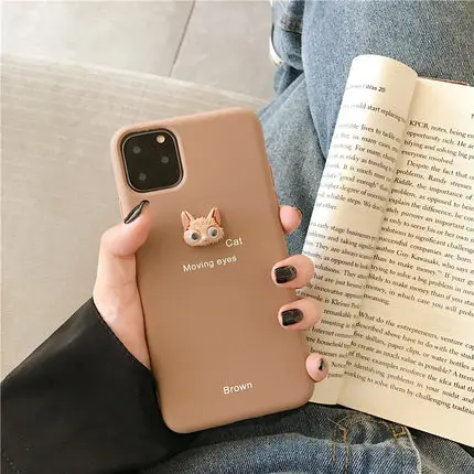 Cat GlamPhoneCase милый маленький зверь чехол для телефона iPhone11Pro/Max X XS Max XR Мягкий силиконовый чехол для iPhone11 7 8 6 6s Plus - Цвет: Cat