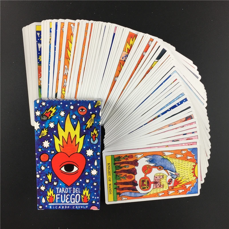Tarot Illuminati Kit Cards Oracles Deck Card and Electronic Guidebook Tarot Game Toy Tarot Divination E-Guide Book 8