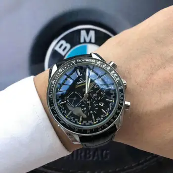 

Omega- Men's watch mechanical watch top brand luxury stainless steel contracted men's fashion timing men's sports watch44