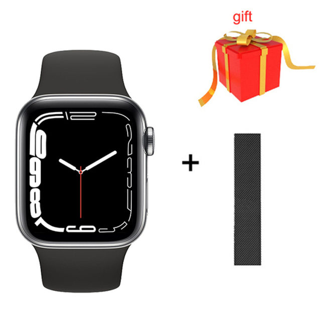 14 Watch 7 T500 Smart Watch Bluethooth Call Heart Rate Blood Pressure Waterproof Women Men SmartWatch Pk IWO13 W37Pro X8 Max