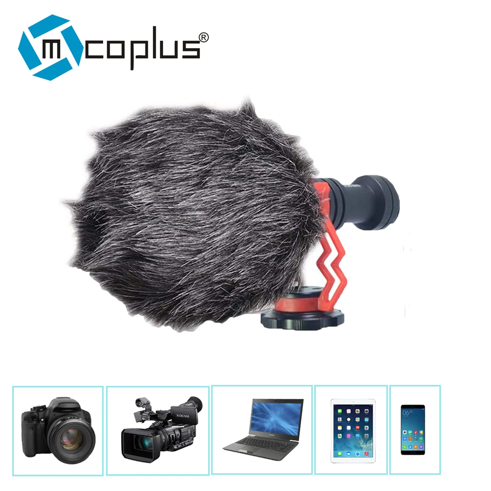 Конденсаторный мини-микрофон Mcoplus для телефона/камеры микрофон камер Canon sony ios