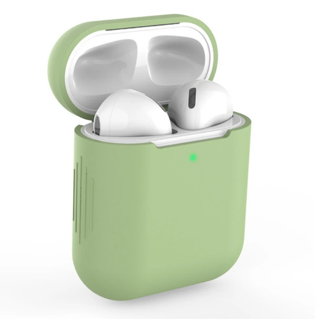 Чехол для наушников для Apple AirPods 1 2 силиконовый чехол ...