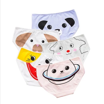

2019 New Women‘s Cotton Panties Fashion Cats Dogs Cartoon Briefs For Women Breathable Female Sexy Underwear Cute Girls Lingerie