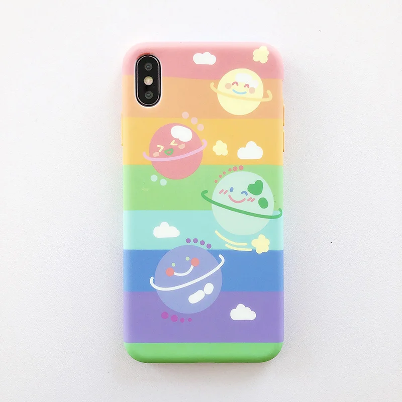 Милые мягкие чехлы для iphone 11Pro XS Max XR X чехол для iphone 6 6s 7 8 plus, силиконовый чехол - Цвет: 1