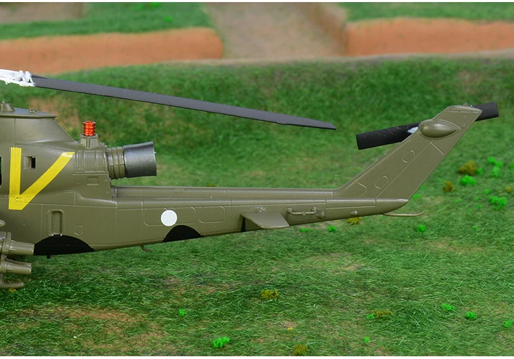 1/72 масштаб Израиль AH-1S Кобра Вертолет модель истребителя авиационный самолет игрушки взрослые дети самолет подарки для шоу