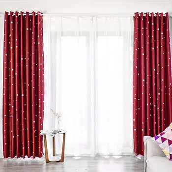 

Lychee Colorful Lightproof Curtain Modern Door Curtain Window Room Divider Curtain Valance Home Decoration