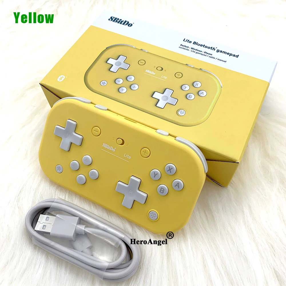 China Red 8bitdo Lite Bluetooth Game Controller For Nintendo Switch Lite Raspberry Pi Stream Windows Wireless Gamepad Gamepads Aliexpress