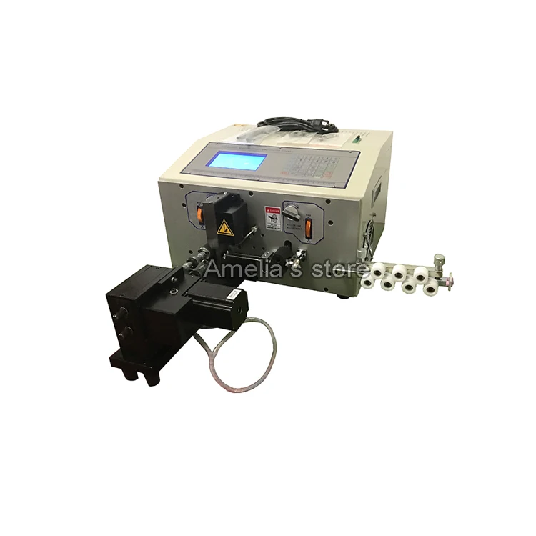 A-110 Авто компьютерный кабель зачистки и скручивания машина