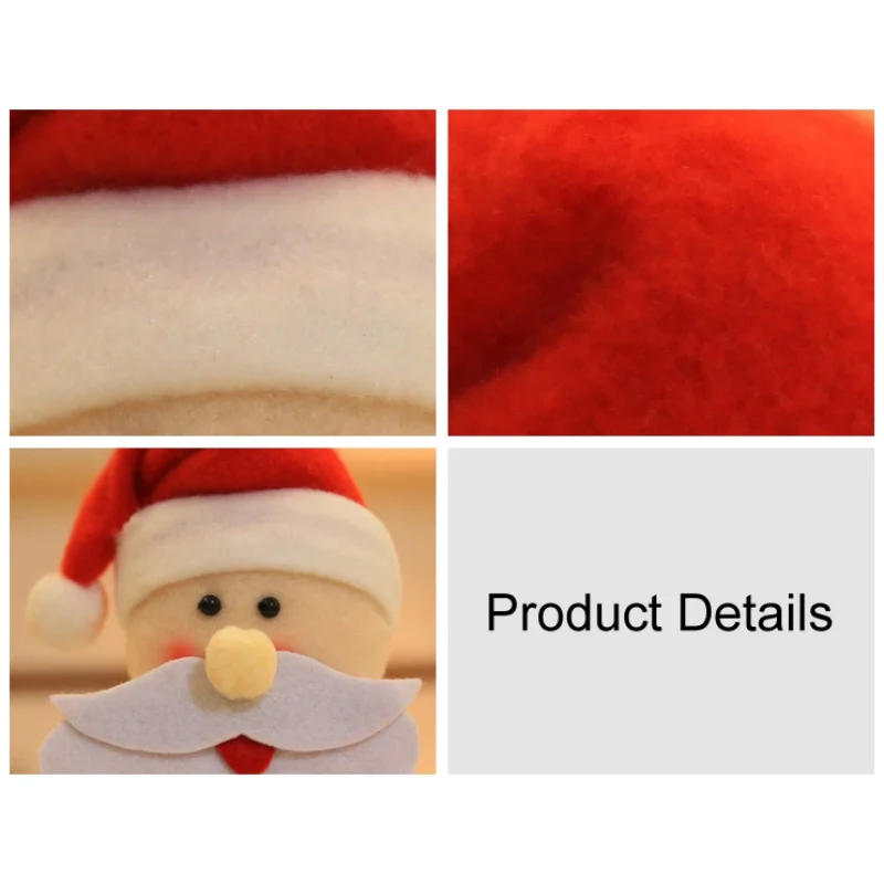 Christmas Wine Bottle Cap Topper Holiday Dining Table Decorations Elf/Snowman/Santa Claus New